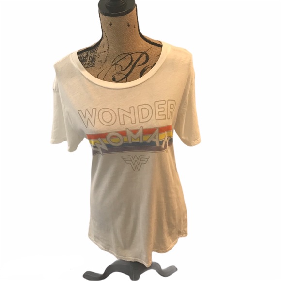 Junk Food Clothing Tops - JUNK FOOD CLOTHING Wonder Woman Graphic T-Shirt